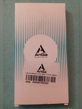 Antlia Iphone 14 Pro Max Case, Black New